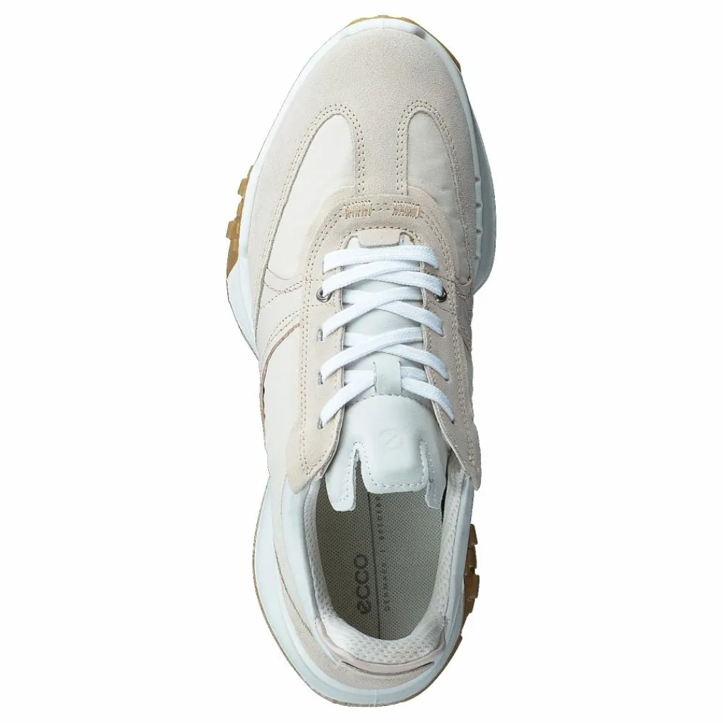 ECCO Retro Sneaker W Limestone/limestone/limestone/ Blå och Grå Clearance