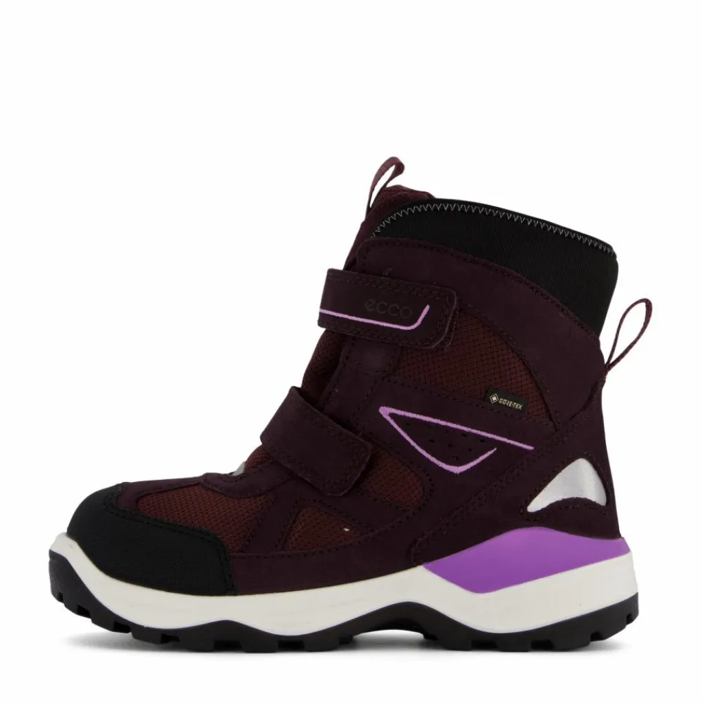 ECCO Snow Mountain Black/fig/fig Svart Clearance