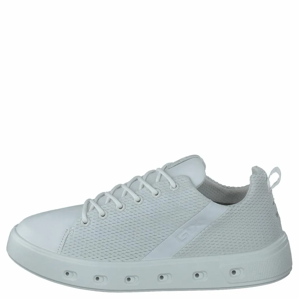 ECCO Street 720 W White/white Grå och Blå Clearance