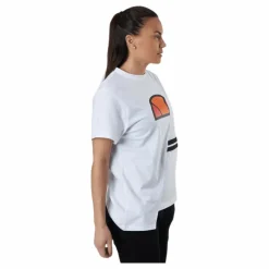 Ellesse El Alibi Oversized T-Shirt White Vit Clearance