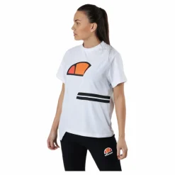 Ellesse El Alibi Oversized T-Shirt White Vit Clearance