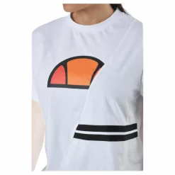 Ellesse El Alibi Oversized T-Shirt White Vit Clearance