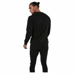 Ellesse El Fierro Sweatshirt Black Svart New