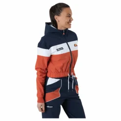 Ellesse El Sambry Crop Track Top Orange Hot