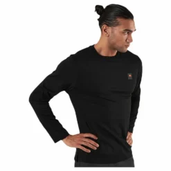 Ellesse El Tonti Ls T-Shirt Black Svart