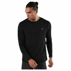 Ellesse El Tonti Ls T-Shirt Black Svart