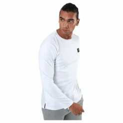 Ellesse El Tonti Ls T-Shirt White Vit Sale