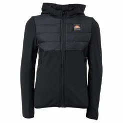 Ellesse El Vuole Jnr Fz Jacket Black Svart Discount