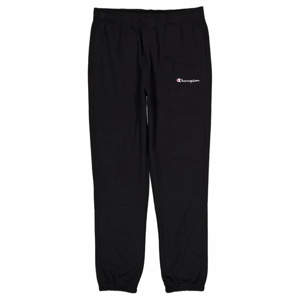 Champion Elastic Cuff Pants Black Beauty Svart Discount