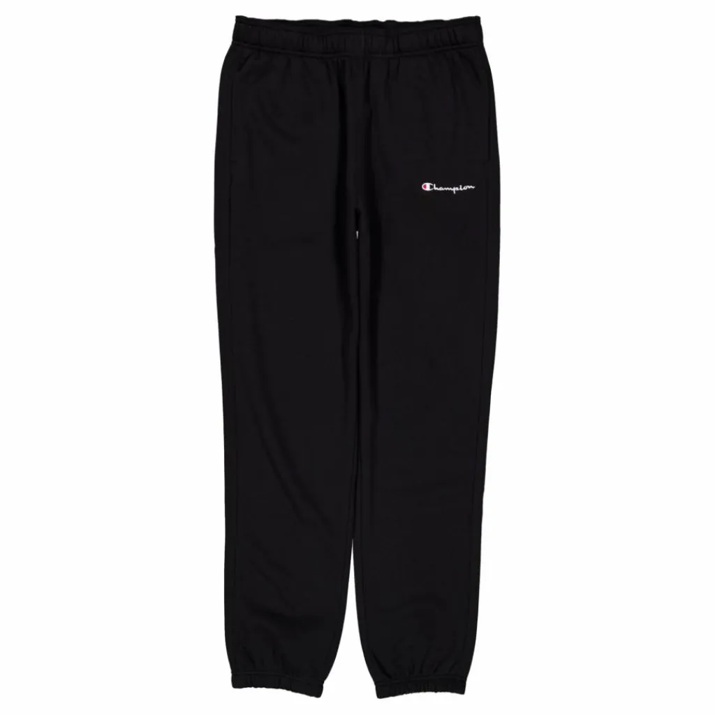 Champion Elastic Cuff Pants Black Beauty Svart Sale