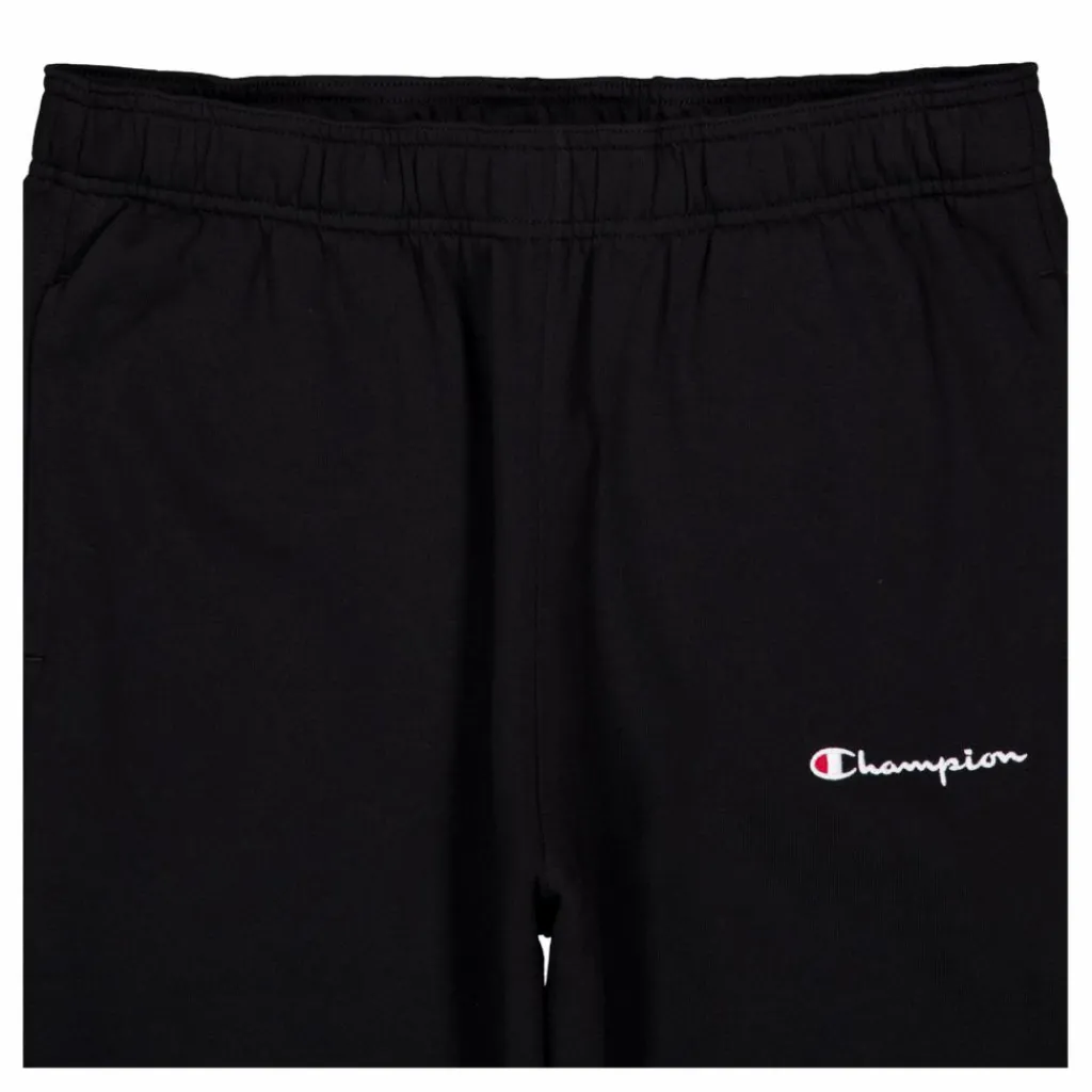 Champion Elastic Cuff Pants Black Beauty Svart Sale