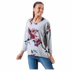 Elcos 4/5 Aop Top Jrs Grey*Only Outlet