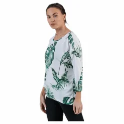 Elcos 4/5 Aop Top Jrs White*Only Discount