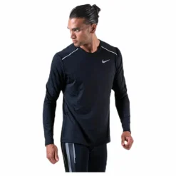 Nike Element Crew 3.0 Black/Silver Svart Best