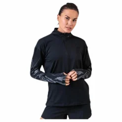 Nike Element Flsh Half-Zip Black/Silver Svart