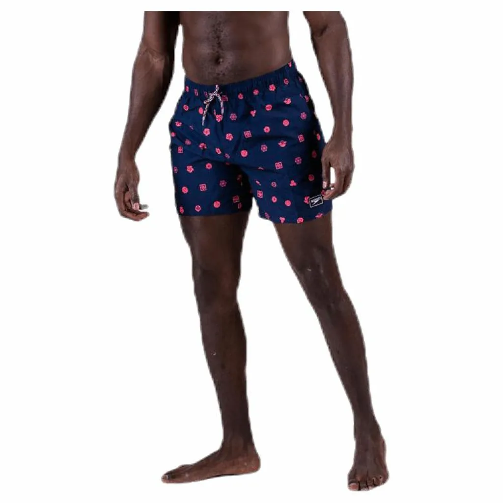 Elemental Fusion Printed Blue/Red*Speedo Hot