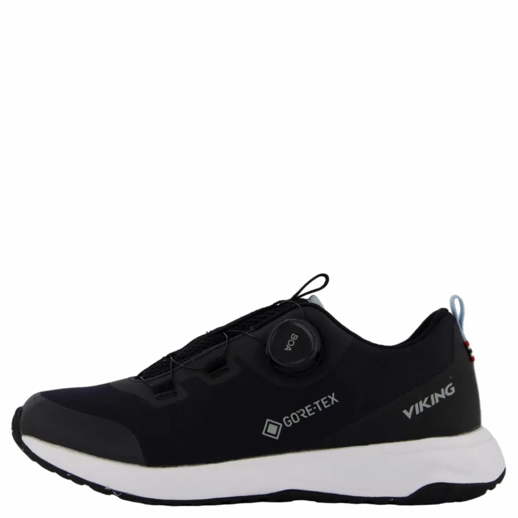 Viking Elevate Low F Gtx Boa Black/iceblue Svart Online