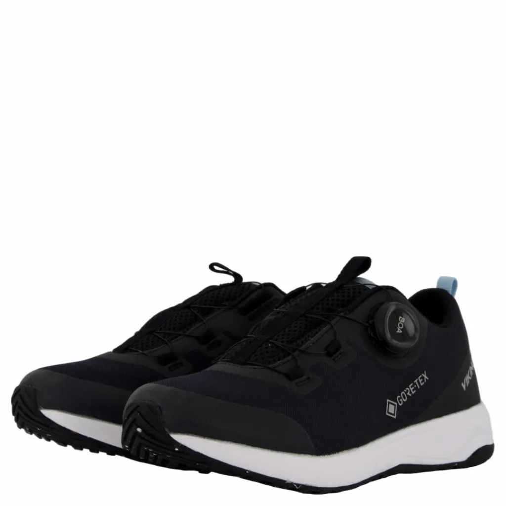 Viking Elevate Low F Gtx Boa Black/iceblue Svart Online