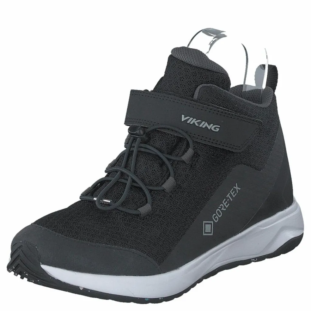 Viking Elevate Mid F Gtx Black/charcoal Svart Best