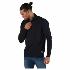 Eli Knit High Neck Zip White*Jack & Jones