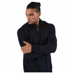 Eli Knit High Neck Zip White*Jack & Jones