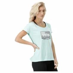 Svea Ella Tee Green Grön Clearance