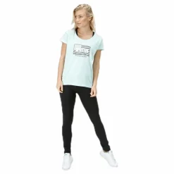 Svea Ella Tee Green Grön Clearance