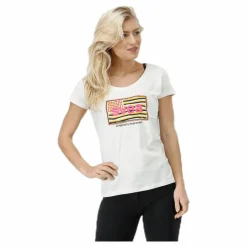 Svea Ella Tee White Vit Hot