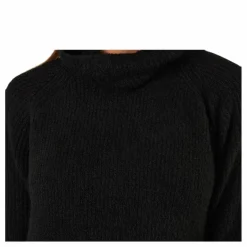 Pieces Ellen Ls Long  Knit Black Svart New