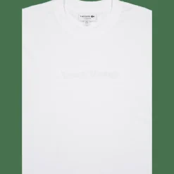 Embroidered Cotton T-shirt 001*Lacoste New