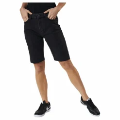 Emily Hw Long Shorts Raw Bb Mas0033 Black*Only Clearance