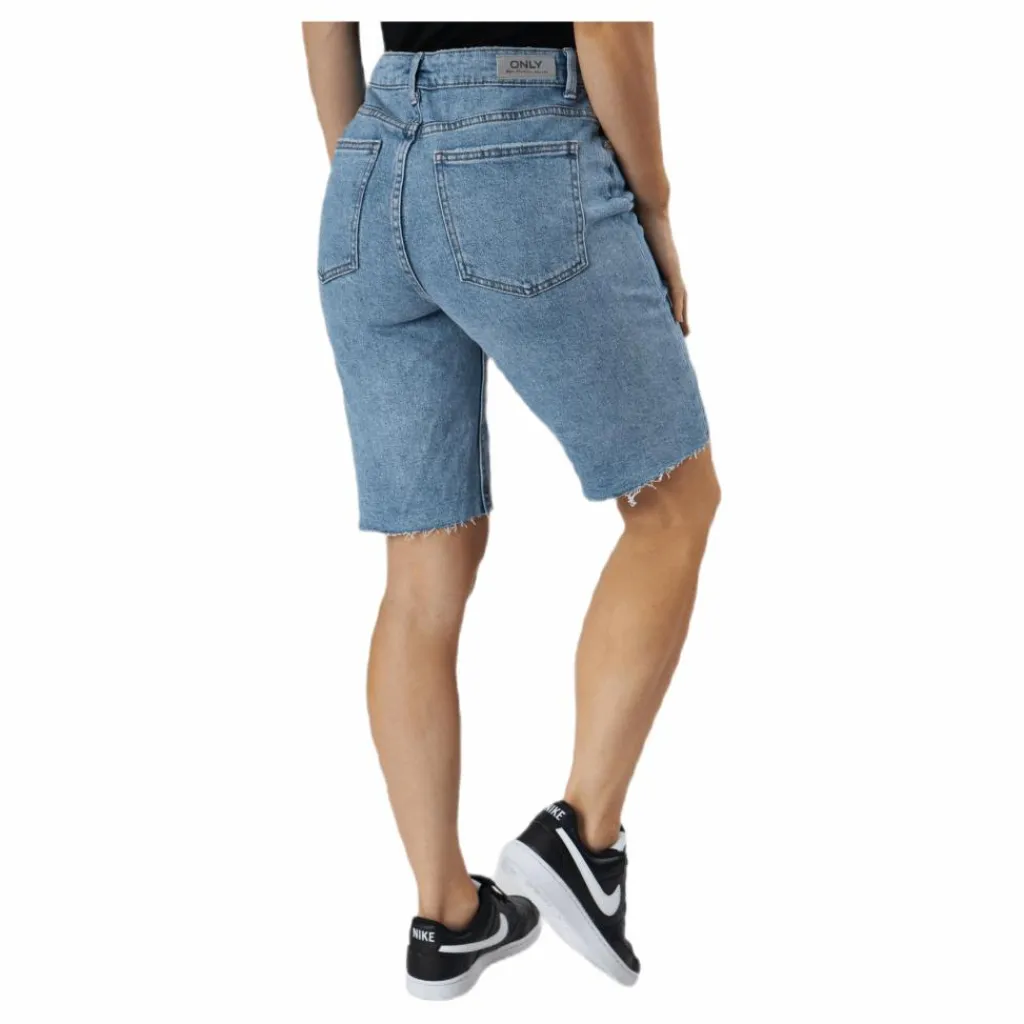 Emily Hw Long Shorts Raw Bb Mas0051 Blue*Only Discount
