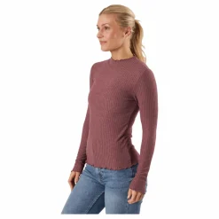 Emma L/s High Neck Top Noos Jr Rose Brown*Only New