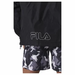 Fila Enan Wind Jacket Black Svart Discount