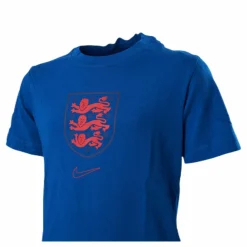 Nike England Tee Evergreen Crest Junior Blue Blå Clearance