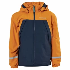 Didriksons Enso Kids Jacket Burnt Glow Flerfärgad