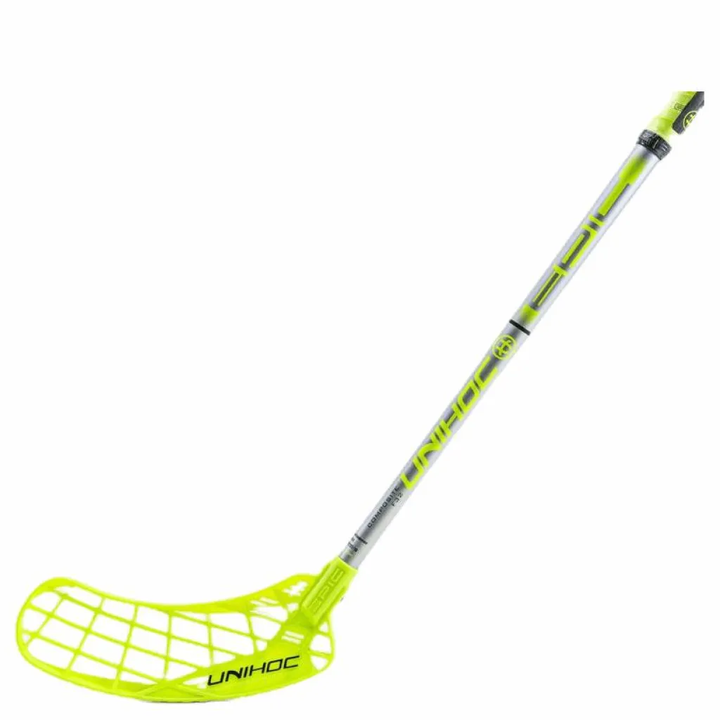 Unihoc Epic Composite 92 cm Flex 32 Yellow/Grey Grå och Gul Outlet