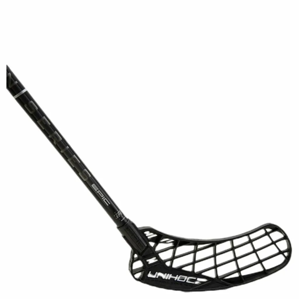Unihoc Epic Titan Superskin 100 cm Flex 26 Black/Grey Svart och Grå Discount