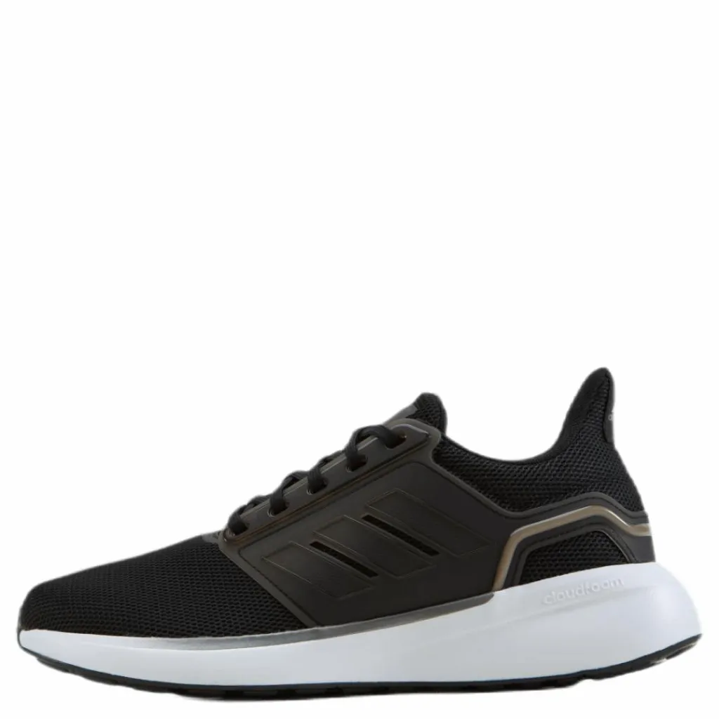adidas EQ19 Run Shoes Core Black / Core Black / Iron Metallic Svart Clearance