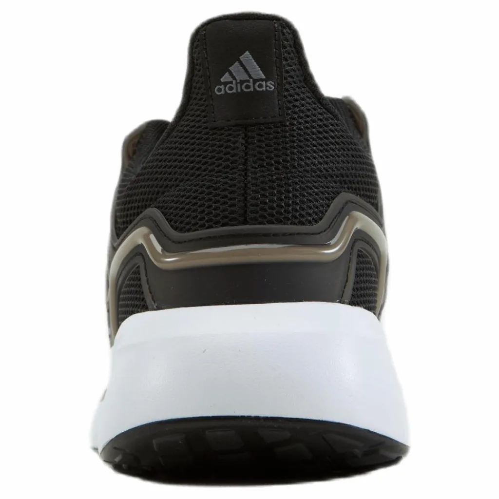 adidas EQ19 Run Shoes Core Black / Core Black / Iron Metallic Svart Clearance