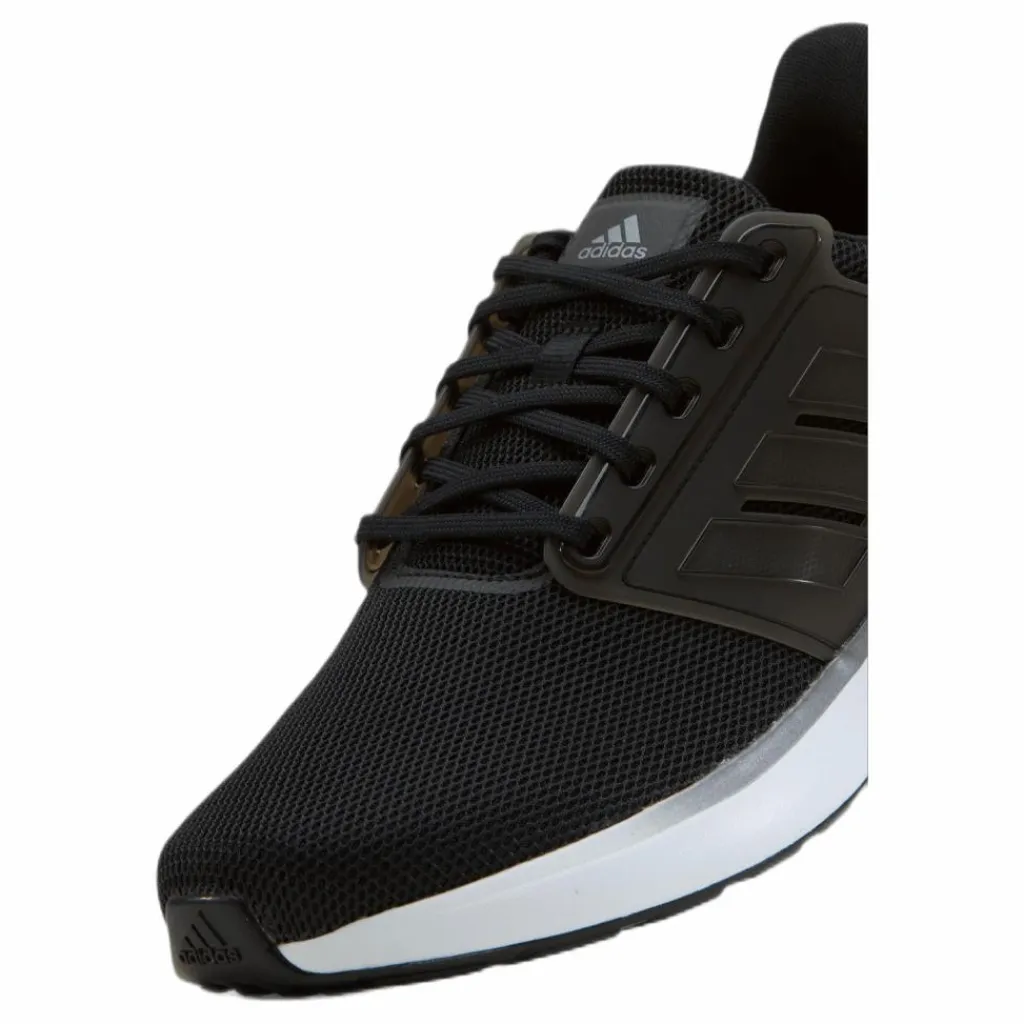adidas EQ19 Run Shoes Core Black / Core Black / Iron Metallic Svart Clearance