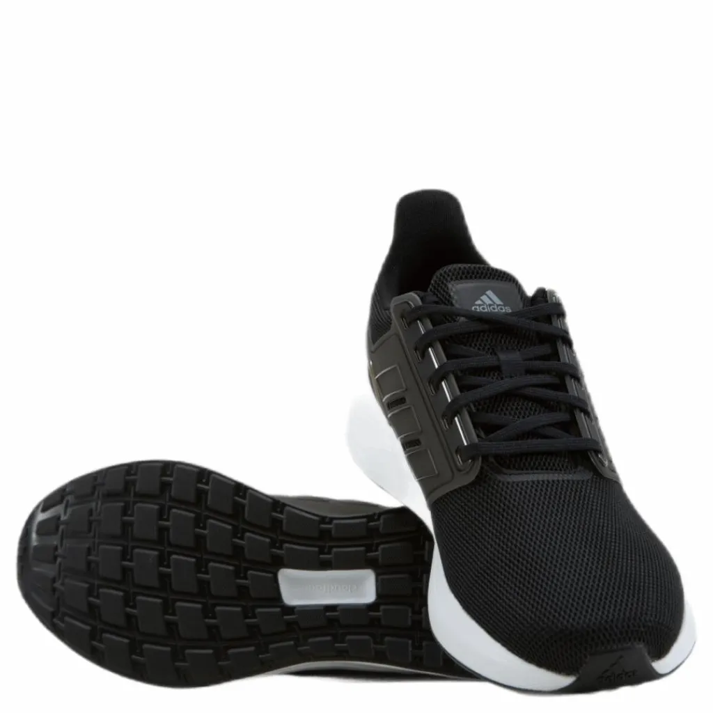 adidas EQ19 Run Shoes Core Black / Core Black / Iron Metallic Svart Clearance