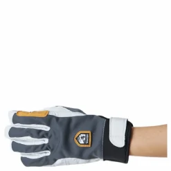 Ergo Grip Active - 5 Finger Grå / Offwhite*Hestra Outlet