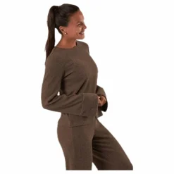 Pieces Ermione Ls Top Beige Outlet