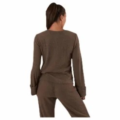 Pieces Ermione Ls Top Beige Outlet