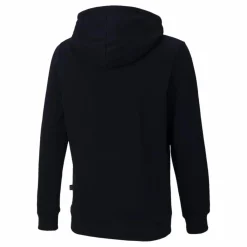 ESS 2 Col Hoody Black*Puma Hot