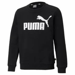 Ess Big Logo Crew Fl B Black*Puma Outlet