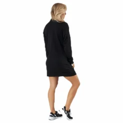 Puma Ess+ Half-Zip Dress Tr Black Svart New