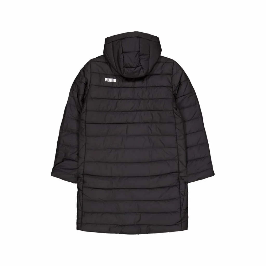 Puma Ess Hooded Padded Coat Black Svart Best