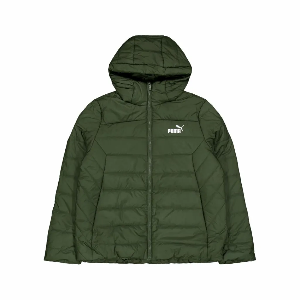 Ess Hooded Padded Jacket Myrtle*Puma Outlet